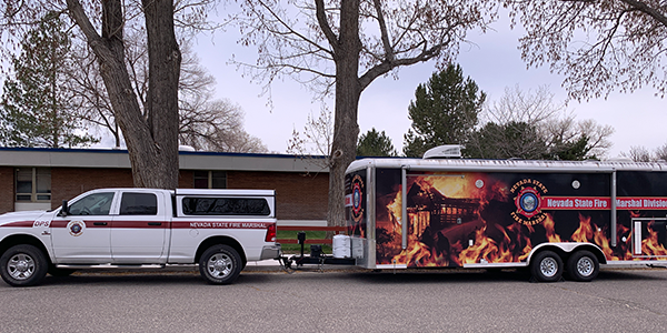Fire Safety Prevention Trailer